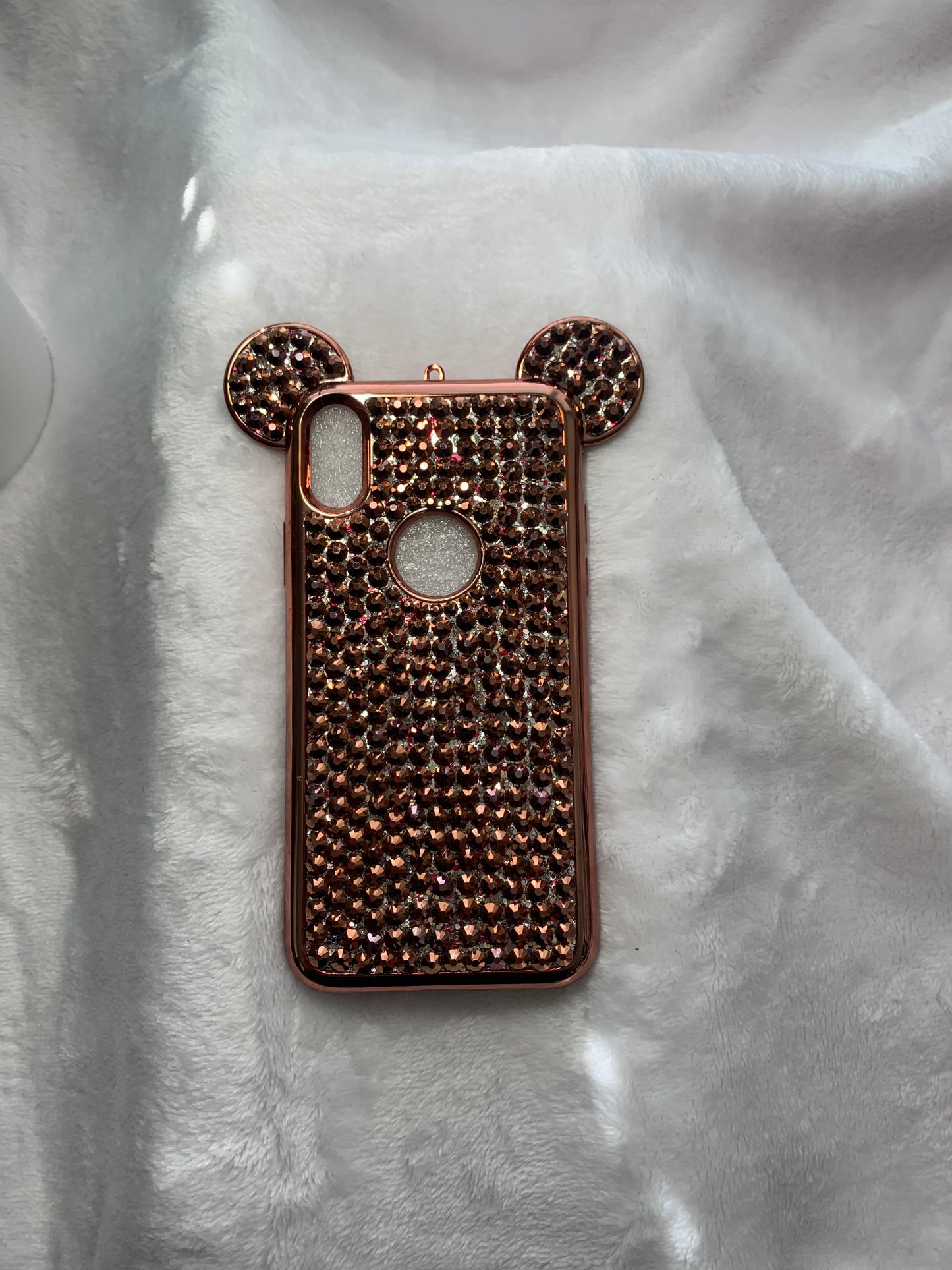 *Blinged* iPhone X/iPhone Xs Mouse Ears Case