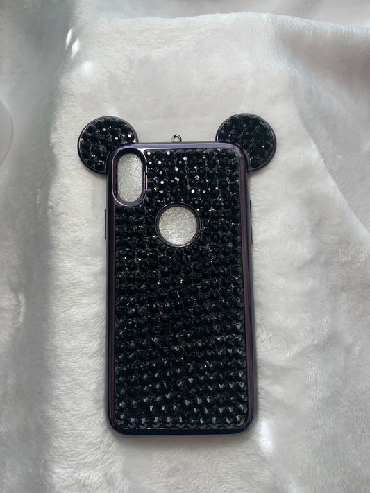 *Blinged* iPhone X/iPhone Xs Mouse Ears Case