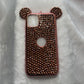 *Blinged* iPhone 11 Mouse Ears Case (Rose Gold)